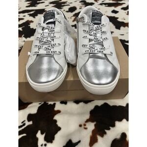 Vintage Havana Women's Ronda VHK White/Black Sneakers Size 8 NIB